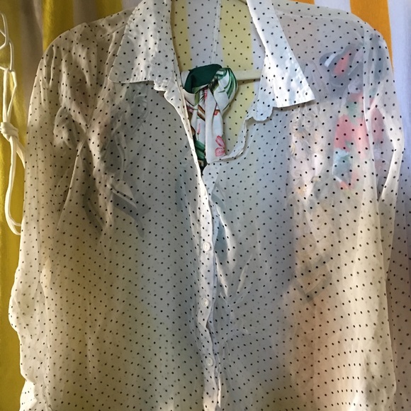 (3set) button down blouses - Picture 3 of 6